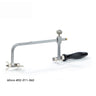 Product view of the 60mm frame depth NIQUA Germany adjustable jeweler's saw frame, item number 02-011-060.