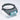Angled view from the left of Optivisor head magnifier on a white background.