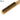High-angle detailed view of the brass metal wire rows on an ORO wooden cleaning scratch brush.