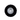 Single ORO dental lathe polishing brush wheel featuring black bristles and a branded translucent grey plastic hub.