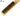 Diagonal close-up shot of an ORO straight brass wire bristle brush with a wooden handle for metal cleaning.
