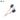 Two blue ORO MiniMat jewelry texturing brushes crossed over each other on a clean white surface.