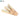 Three ORO soft white goat hair jewelry and dental polishing brushes with wooden handles fanned out.