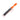 Dimension diagram for a wide orange plastic flat sanding stick with a 2.5cm clamping width and 27cm length