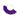 A purple plastic ring sizer measurement gauge loop isolated on a white background.
