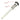 Internal hammer handpiece piston stylus showing attached spring and rubber seal ring.