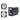GraverMax G8 pneumatic engraver unit with close-up insets of pressure gauge and regulator knob.
