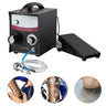 Pneumatic jewelry engraver GraverSmith HH-G02 with foot pedal, handpiece, and application insets.