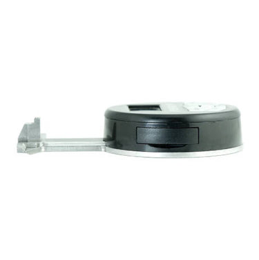 Horizontal view of the Presidium electronic gemstone gauge and measuring mechanism.
