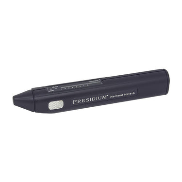 Side profile of the slim Presidium Diamond Mate-A diamond testing pen.