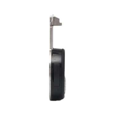 Slim side profile of the Presidium digital gemstone computer gauge.