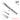 Regine Swiss XF extra fine diamond tweezer 18.2g showing micro tip detail for jewelry stone setting.