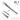 Regine Swiss XL1 extra large grooved diamond tweezer 16cm highlighting center channel and serrated tips