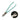 SHE.K straight tin snip shear with circular close-up inset highlighting the ground cutting edge.
