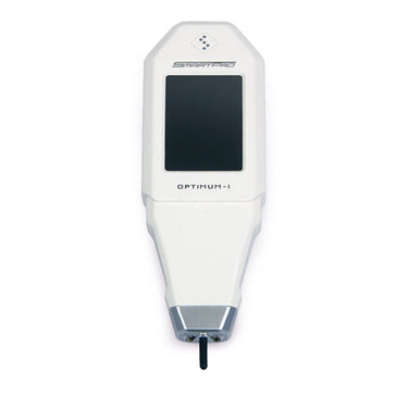 Full front view of the white SmartPro Optimum-I synthetic diamond identifier.