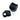 SmartPro H14 14X loupe displayed with its protective black leather case and a loose diamond.