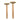 A 1lb and a 2lb Stuccler brass metalworking mallet with wooden handles shown side-by-side.