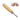 Stuccler curved steel burnisher tool with wooden handle for smoothing metal bezels around stones.