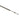 Detailed close-up of the twisted ergonomic handle grip section on a titanium soldering pick.