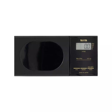 Top-down view of the Tanita 1479Z digital scale showing the weighing platform and controls.