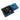 Tanita KP-601 with the draft shield open, showing the bright blue backlit display for easy reading.