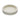 Round unglazed ceramic borax dish tray for grinding flux cones in jewelry soldering.