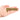 TSK brass pocket caliper being held in a hand to demonstrate its compact scale size.