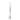 Front vertical view of TSK stainless steel tweezer featuring diamond sorting shovel tail.