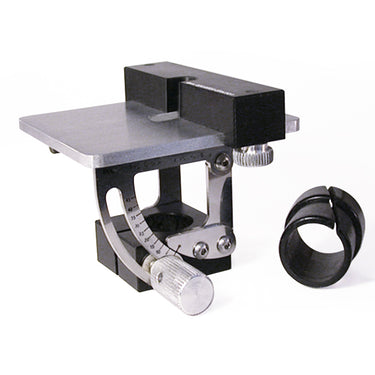 Front view of the WOLF TOOLS adjustable wax trimmer for Foredom handpieces.