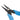Angled view of Xuron 485 flat nose pliers with jaws open to show the flat interior.