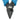 Isometric view of the Xuron chain nose plier with signature light blue handles on white background.
