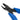 Detailed view of the precision cutting edges of a Xuron oval head micro-shear.