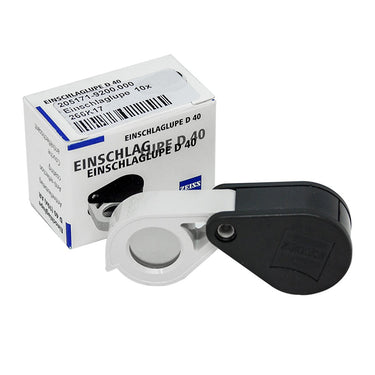 Zeiss Triplet Loupe D40 with its original white retail box.
