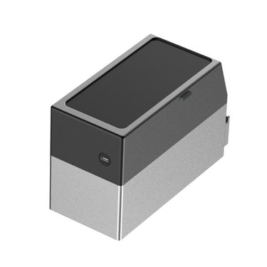 Rear view of the ZETA natural diamond detector showing a power connection port.